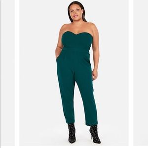 NWT Strapless Sweetheart Neck Jumpsuit